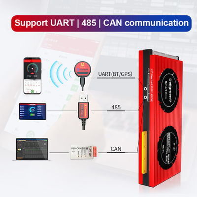 Il supporto UART RS485 dello Li-ione BMS 3S 12V 150A-250A può dente blu di comunicazione