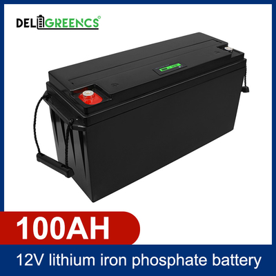 Batteria profonda del ciclo 12V 100AH LifePO4 per la centrale elettrica a energia solare del sistema