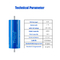 Batteria ricaricabile 2.3V Yinlong Lto 55Ah 35Ah 40Ah del titanato del litio 66160