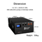 Nuovo Lifepo4 Case 48V Diy Kit Con 16S 200A Bms Per 280Ah Batteria Case